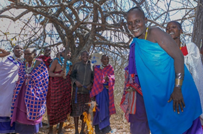 A celebration to bless the fire before starting the ceremony to relocate the sacred site.